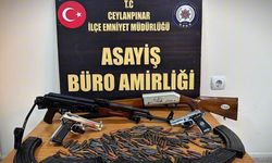 Şanlıurfa'da silah kaçakçılığı operasyonu; 16 gözaltı