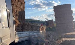 Üzerine 500 kiloluk saman balyası düşen kişi hayatını kaybetti