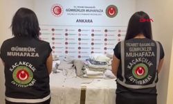 Ankara Esenboğa Havalimanı’nda 31 kilo 620 gram metamfetamin ele geçirildi