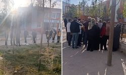 Van'da bir kız öğrenci okula uzun namlulu silahla geldi