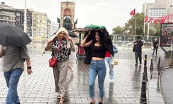 İstanbul'da beklenen yağış başladı