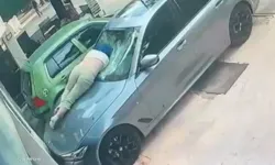 Ankara'da otelin 6'ncı katından otomobilin üzerine düşen kadın ağır yaralandı