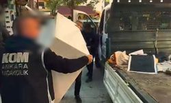 Ankara'da kaçak elektronik sigara ve tütün operasyonu