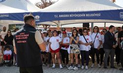 Ankara’da afet farkındalık koşusu düzenlendi
