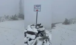 Ankara’da yılın ilk karı yüksek kesimlerde etkili oldu