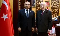 Azerbaycan Büyükelçisi Reşad Aslanov, Devlet Bahçeli'yi ziyaret etti