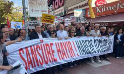 Ankara’da basın ve meslek örgütleri sokakta: 'Susturulan haber alma hakkıdır'
