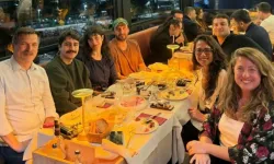 Deniz Göktaş, Erkan Baş ve Sera Kadıgil ile bir araya geldi