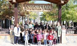 Pursaklar’da öğrenciler Endemik Vadi’de doğayla buluşuyor