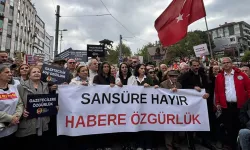 Gazeteciler 10 ilde sokağa çıktı: ‘Sansüre hayır, habere özgürlük’