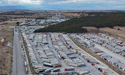 Bulgaristan sınırında 30 kilometre TIR kuyruğu
