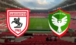 Samsunspor – Amedspor karşılaşmasında ilk 11’ler belli oldu!
