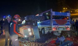Adıyaman'da feci kaza: Kamyonet sürücüsü öldü