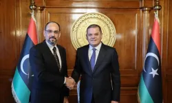 MİT Başkanı Kalın, Libya Ulusal Birlik Hükümeti Başbakanı Dibeybe ile görüştü