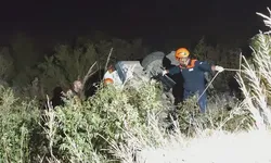 Otomobil uçuruma yuvarlandı, sürücü öldü, eşi yaralandı