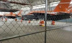 Hangarda bekletilen Türk F-35'leri ilk kez görüntülendi