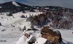 Uludağ’da kar kalınlığı 20 santime ulaştı