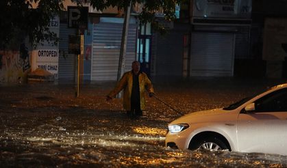 Ankara’daki yağış fotoğraflara yansıdı