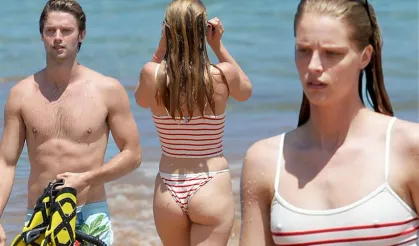 Patrick Schwarzenegger nişanlısıyla verdiği çıplak pozlar ilgi gördü