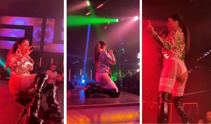 Tuğba Ekinci'den file çoraplı seksi dans! Sosyal medya onu konuşuyor