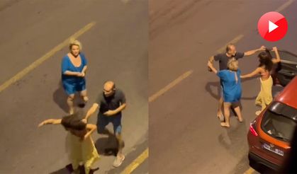 Kuşadası'nda tartıştığı 2 kadını darbetti; o anlar kamerada