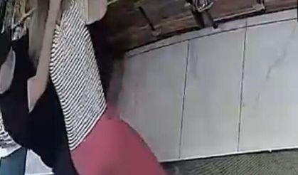 Kadın çalışana bıçaklı saldırının görüntüleri ortaya çıktı; şüpheli adli kontrolle serbest