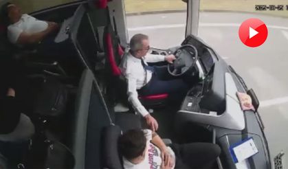 Yolcu otobüsünün çarptığı, 2 kişinin öldüğü kazanın yeni görüntüleri ortaya çıktı