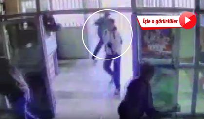 Şanlıurfa'da okula girip pompalı tüfekle ateş açtı; o anlar güvenlik kamerasında!
