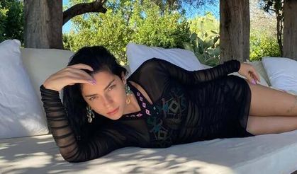 Alaçatı’da Merve Boluğur rüzgarı: Yazı erkenden getirdi!