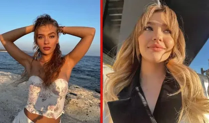 Melisa Döngel’in beyaz bikinili cesur tekne pozları olay oldu!