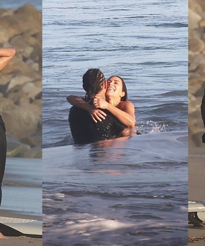 Kim Kardashian ve Lewis Hamilton'dan Malibu kaçamağı