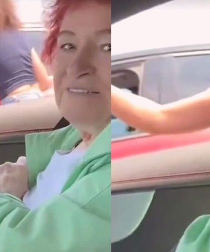 Selda Bağcan'ı gören kadın aracını durdurup yanına gitti!