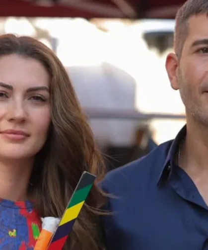 Cihangir Ceyhan ile Burcu Özberk'ten ilk partner pozu!