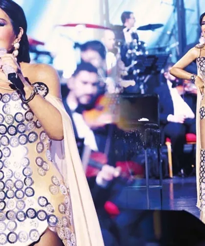 Nükhet Duru, Zeki Müren’i anma konserine 'gladyatör' kıyafeti ile çıktı