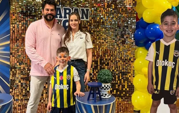 Fahriye Evcen ile Burak Özçivit'in oğlu Karan 6 yaşında