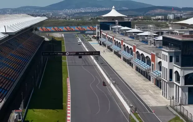 F1, yıllar sonra Türkiye'ye dönüyor: Pistin son hali havadan görüntülendi