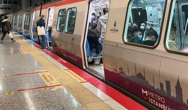İstanbul'da metro istasyonunda intihar girişimi