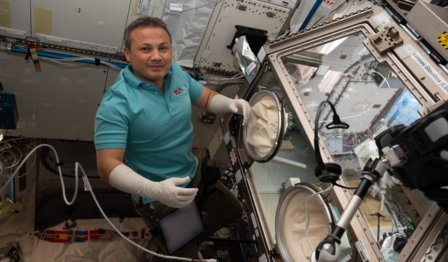 Astronot Gezeravcı'nın uzaydaki 10. deneyi; 'UYNA'