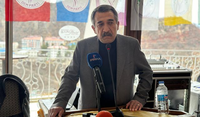 DEM Parti Tunceli Belediye Başkanı ifadeye çağrıldı