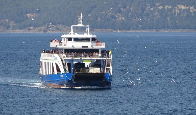 Gökçeada'ya yapılacak bazı feribot seferleri iptal edildi
