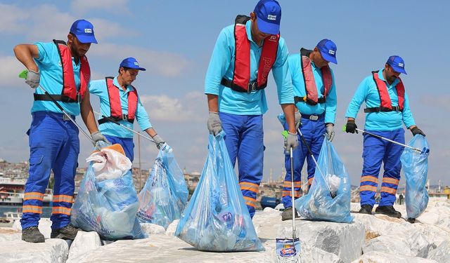 İstanbul Büyükşehir Belediyesi bayram tatilinde bin 440 ton çöp topladı