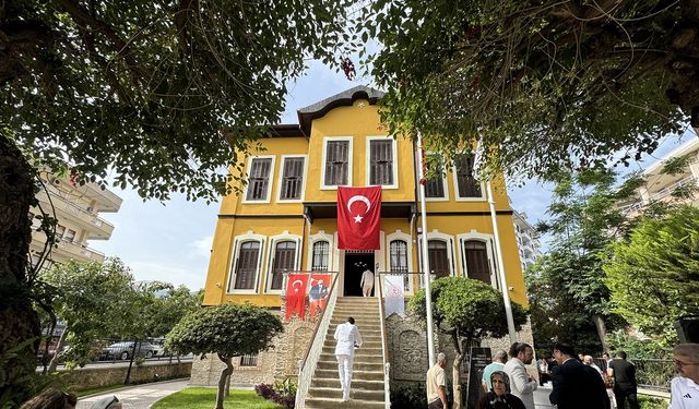 Alanya Atatürk Evi ve Müzesi açıldı