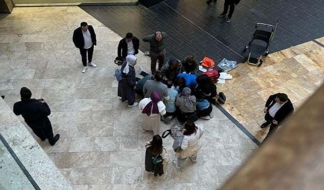 Başakşehir'de alışveriş merkezinde intihar girişimi