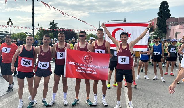 Samsun'da 19 Mayıs Yarı Maratonu yapıldı