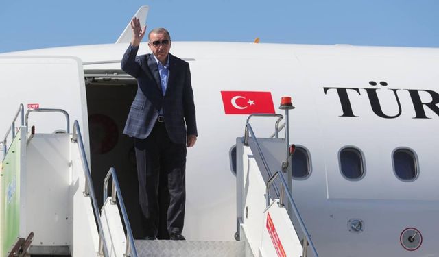 Cumhurbaşkanı Erdoğan, Türkiye'ye döndü