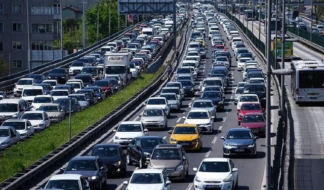 Trafiğe kayıtlı araç sayısı 30,9 milyon oldu