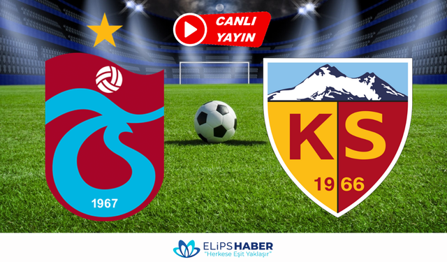 Taraftarium24 | Trabzonspor - Kayserispor maçı canlı izle
