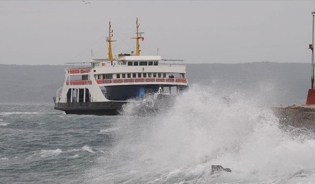 İDO-BUDO, lodos nedeniyle bazı seferlerinin iptal edildiğini duyurdu