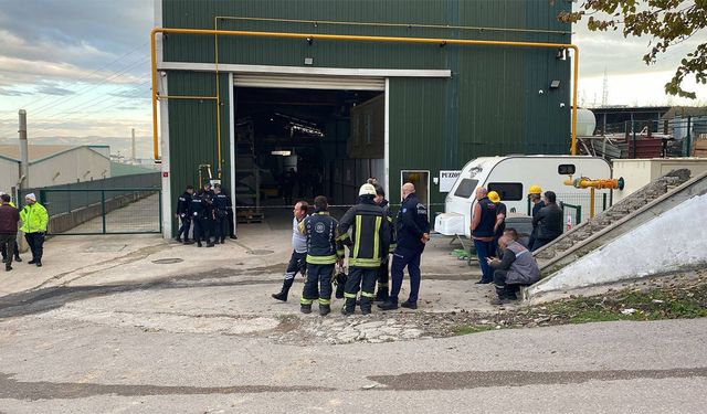 Kocaeli'nde geri dönüşüm tesisinde patlama: 1 ölü, 1 yaralı