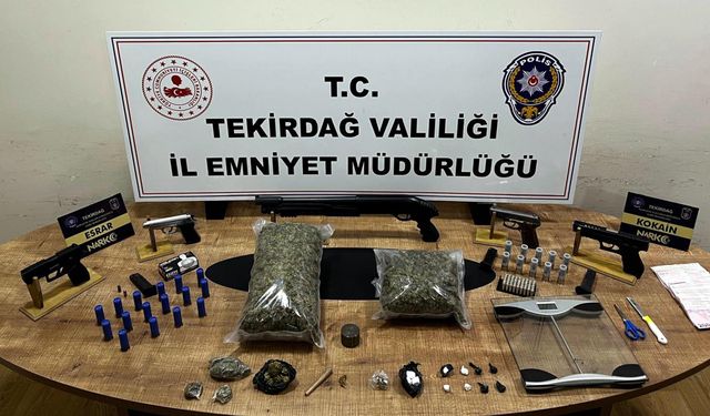 Tekirdağ’da ‘torbacı’ operasyonu: 2 tutuklama